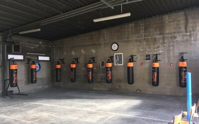 Salle de boxe