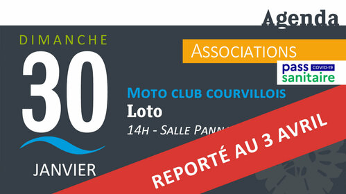 [LOTO] Moto club courvillois REPORTÉ