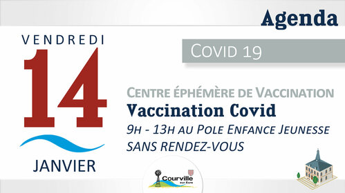 [COVID-19] Ouverture d'un centre de vaccination éphémère