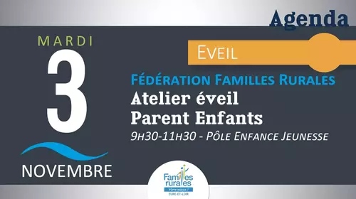 [FEDERATION FAMILLES RURALES] Atelier Eveil Parent enfant
