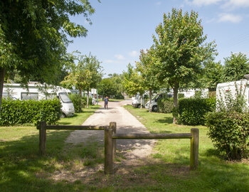 L'aire de camping-cars