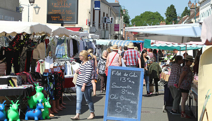 Le marché hebdomadaire