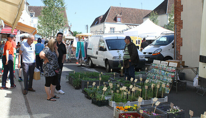 Le marché hebdomadaire