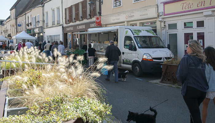 Le marché hebdomadaire