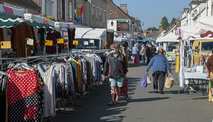 Le marché hebdomadaire